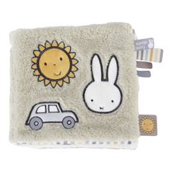 Jouet-Premier âge-Livre d'éveil en tissu miffy - fluffy