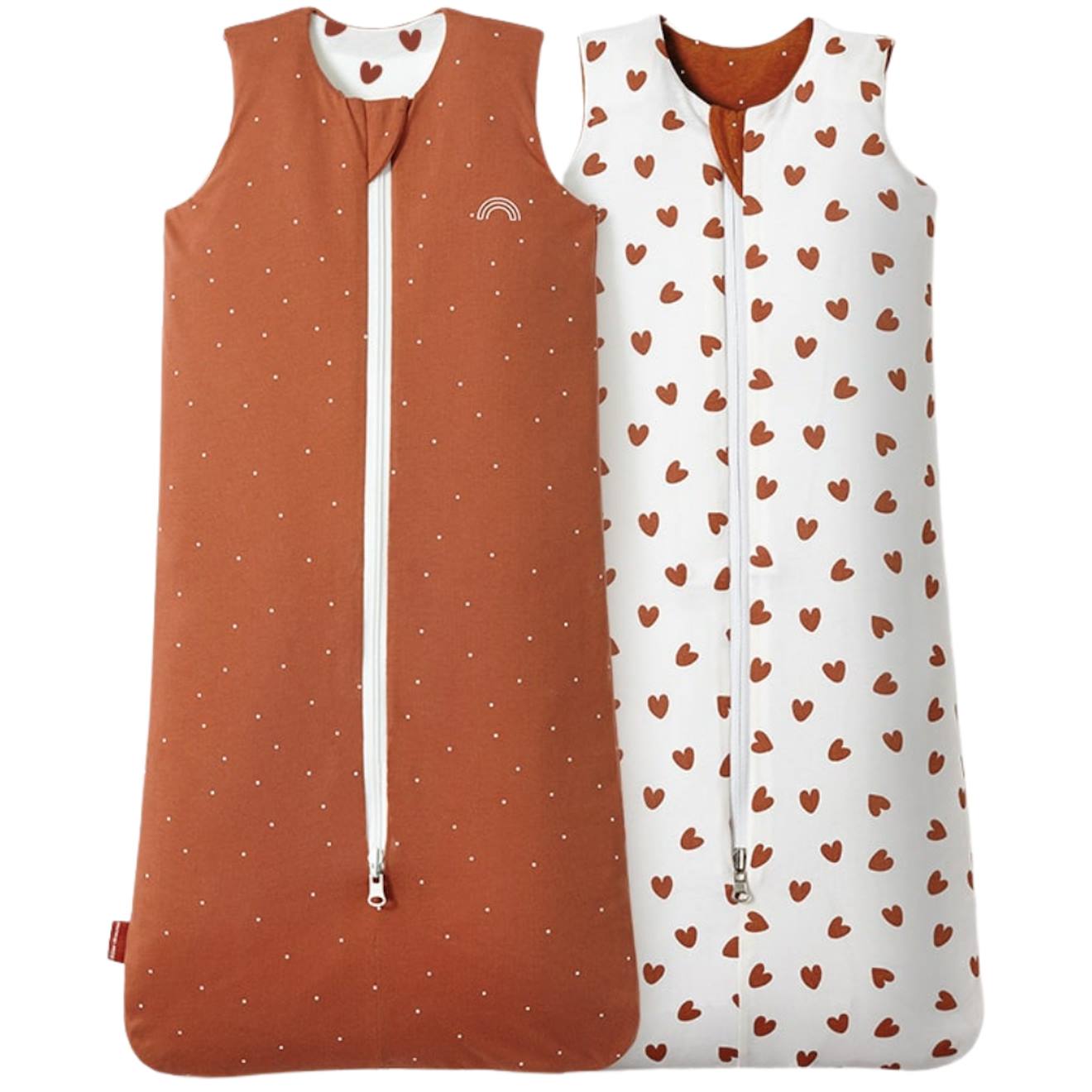 Gigoteuse Réversible 4 Saisons Terracotta