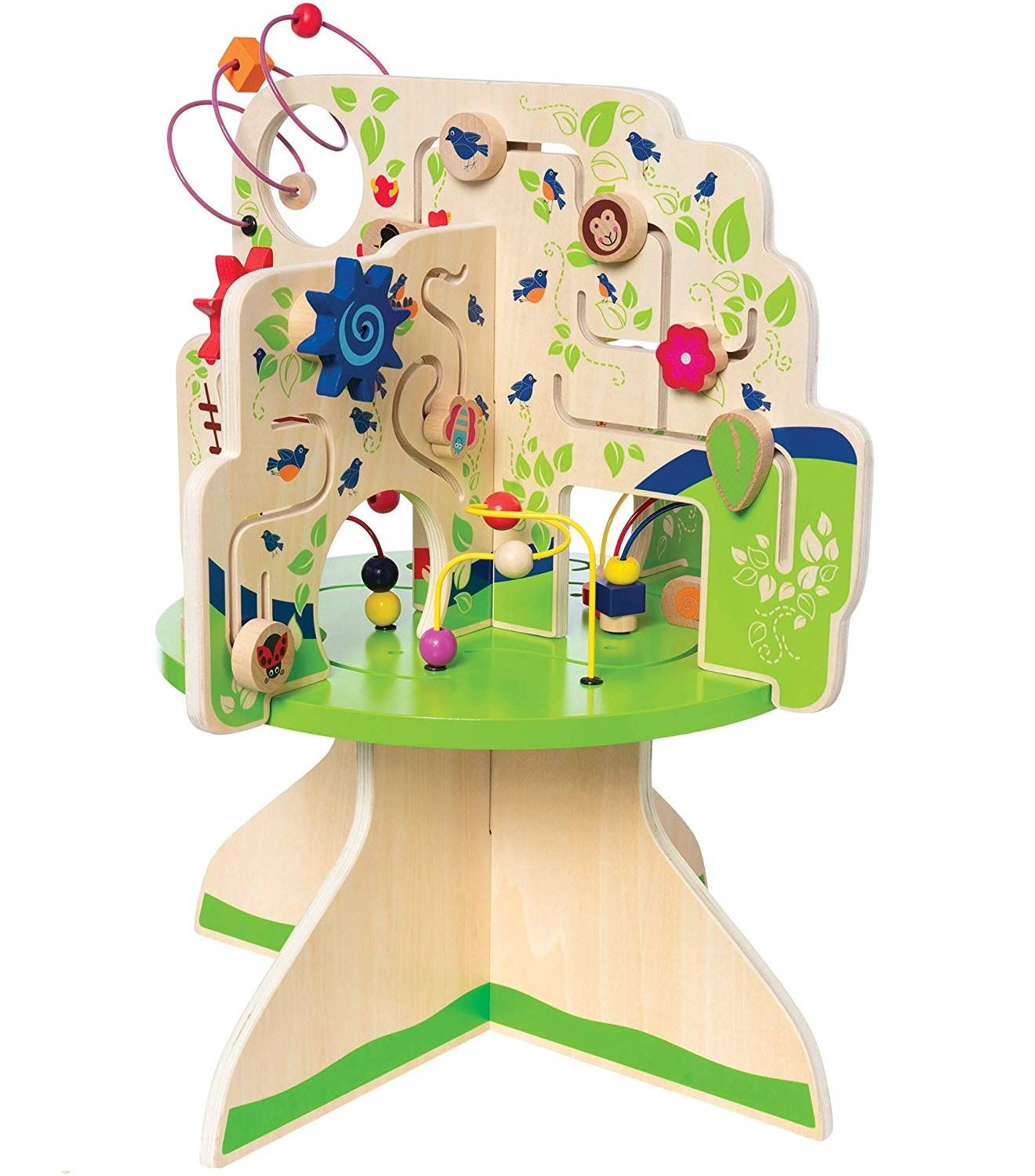 Table D'activités Arbre Boulier Beige (Manhattan Toy) - Image 1