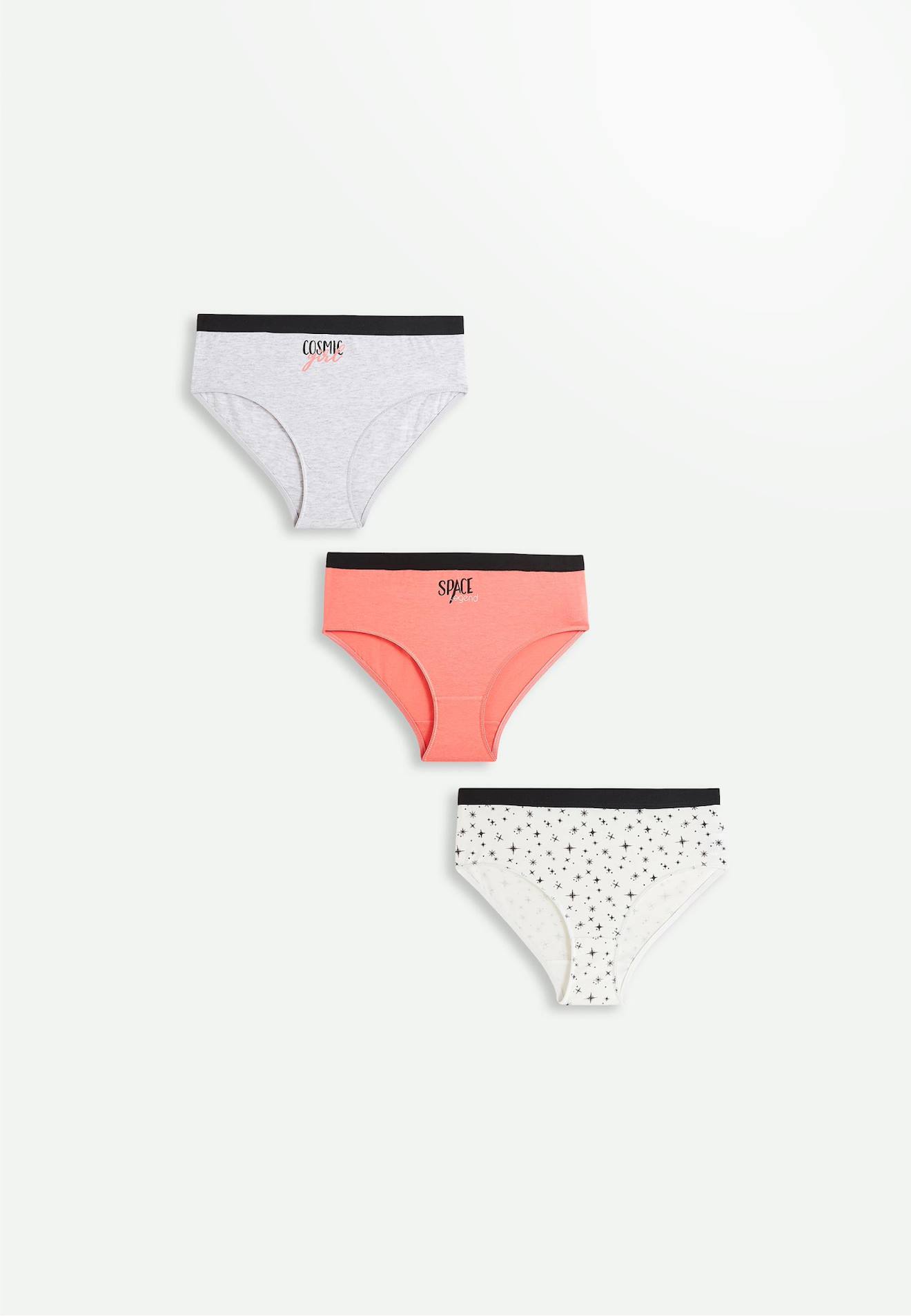 Lot De 3 Culottes Fille Riviera Multicolore