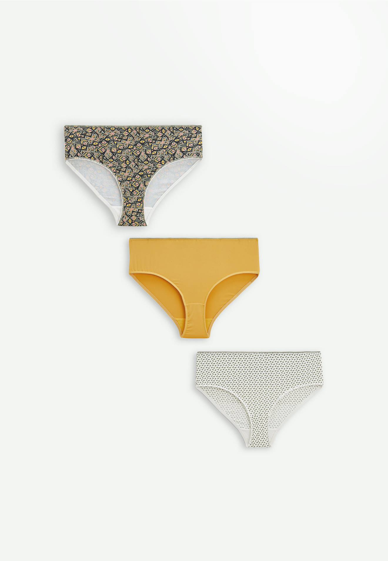 Lot De 3 Culottes Fille Tanza Jaune