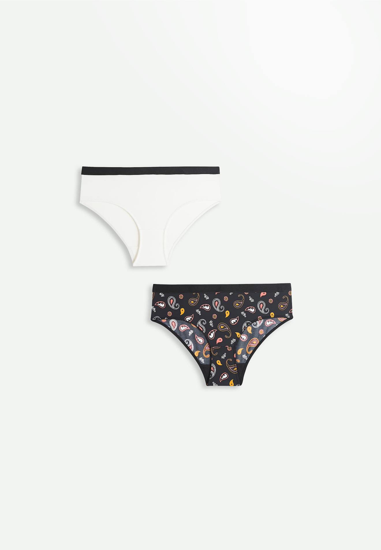Lot De 2 Culottes Fille Raga Noir