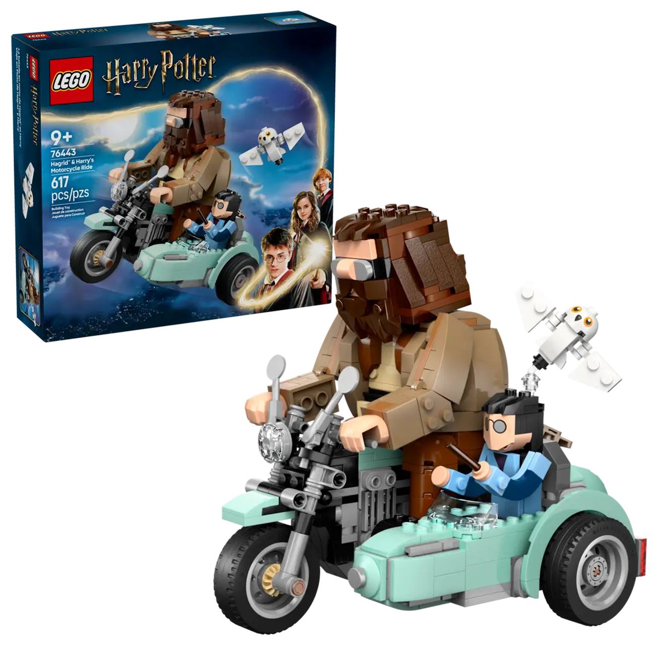 Harry Potter La Balade En Moto De Hagrid™ Et Harry 76443 Multicolore