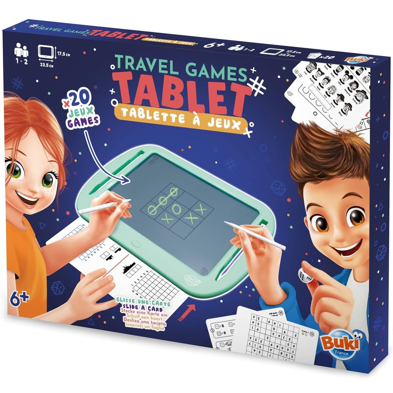 Tablette Jeux De Voyage Vert