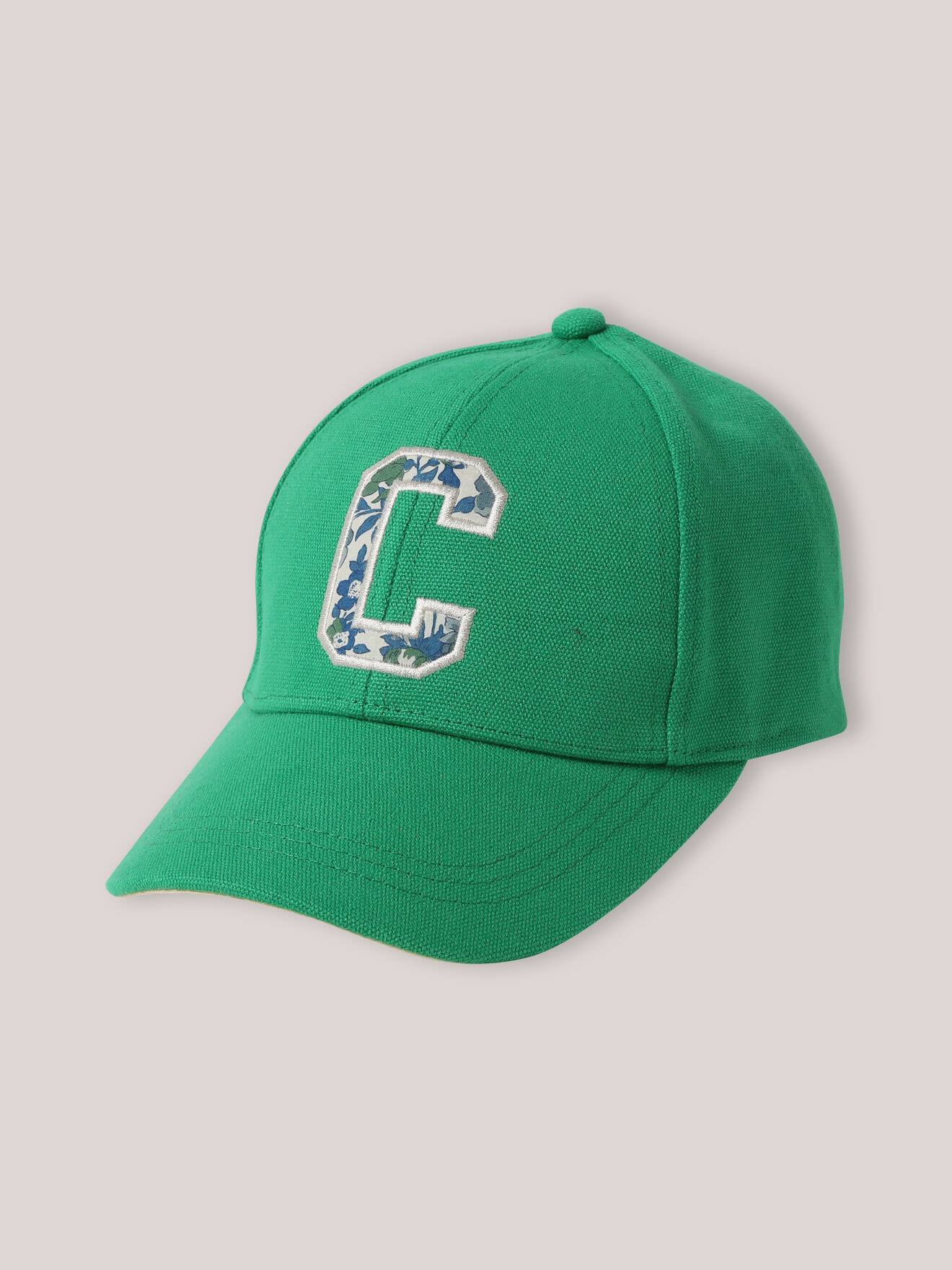 Casquette C En Tissu Liberty Vert