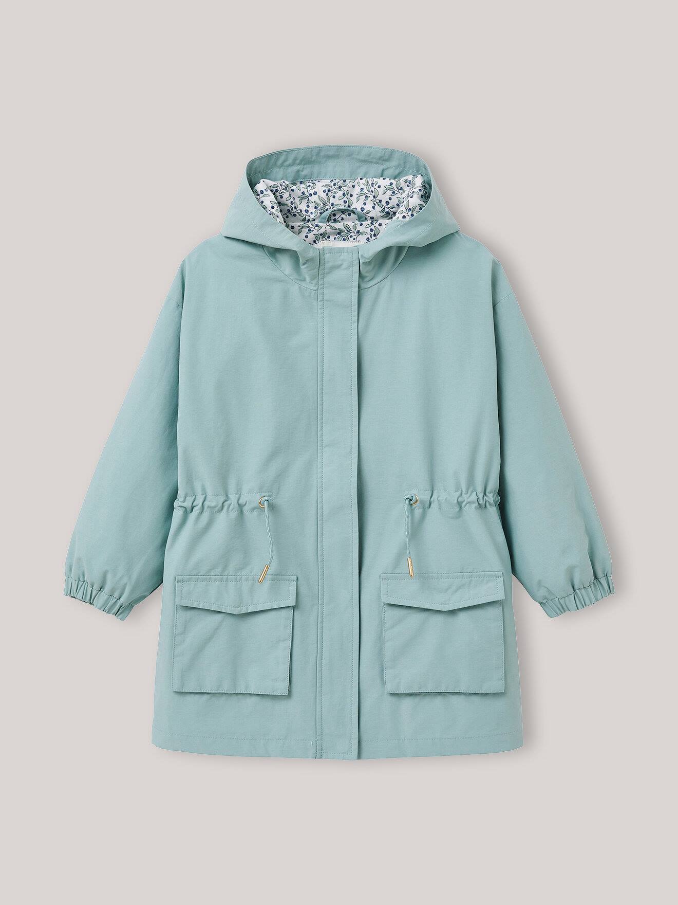 Parka Light Déperlante Imprimé Olivia Vert