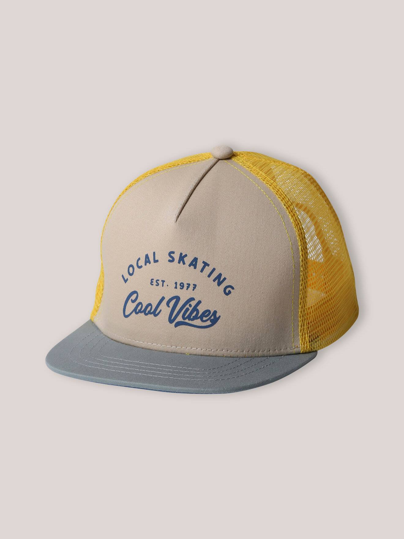 Casquette Filet Jaune
