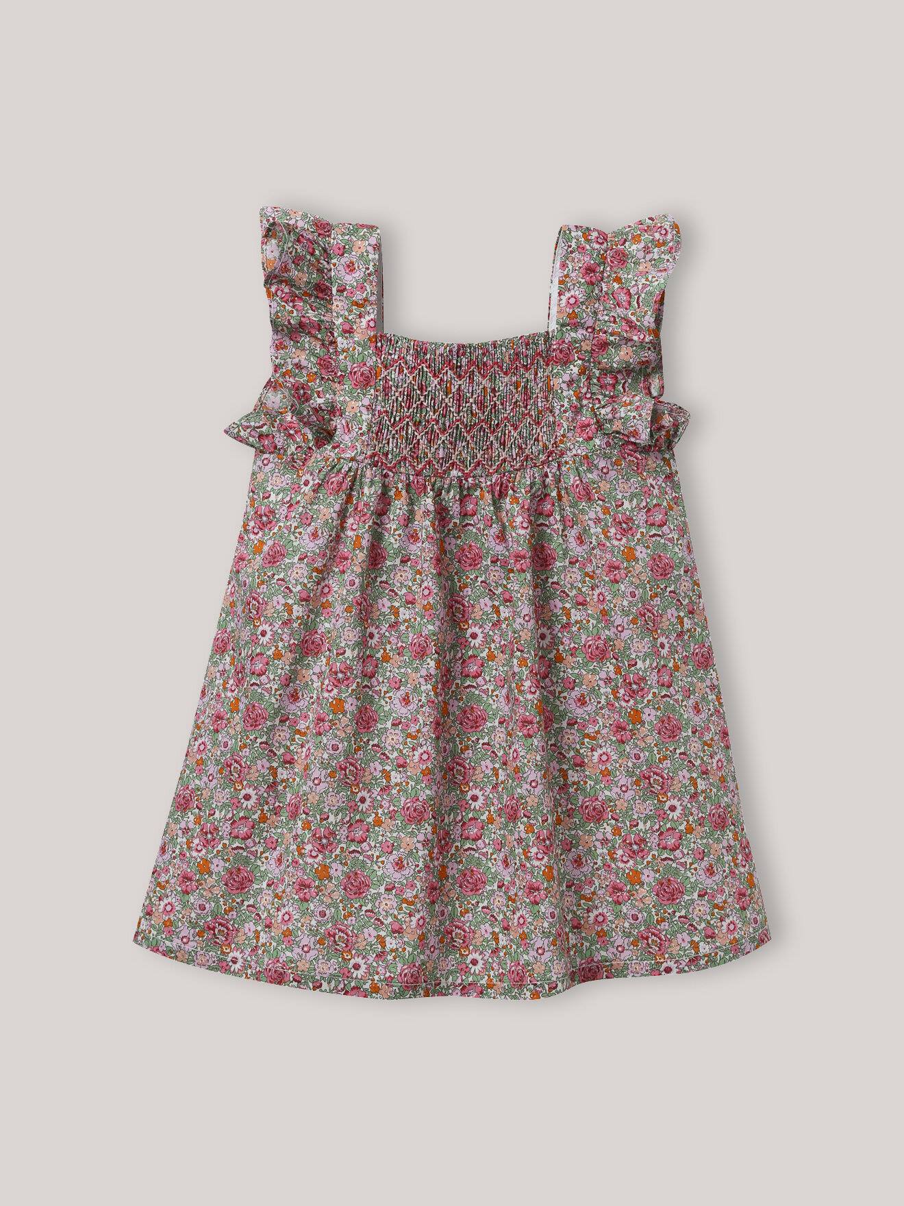 Robe Scarlette En Tissu Liberty - Cortège Parfums Liberty Amélie