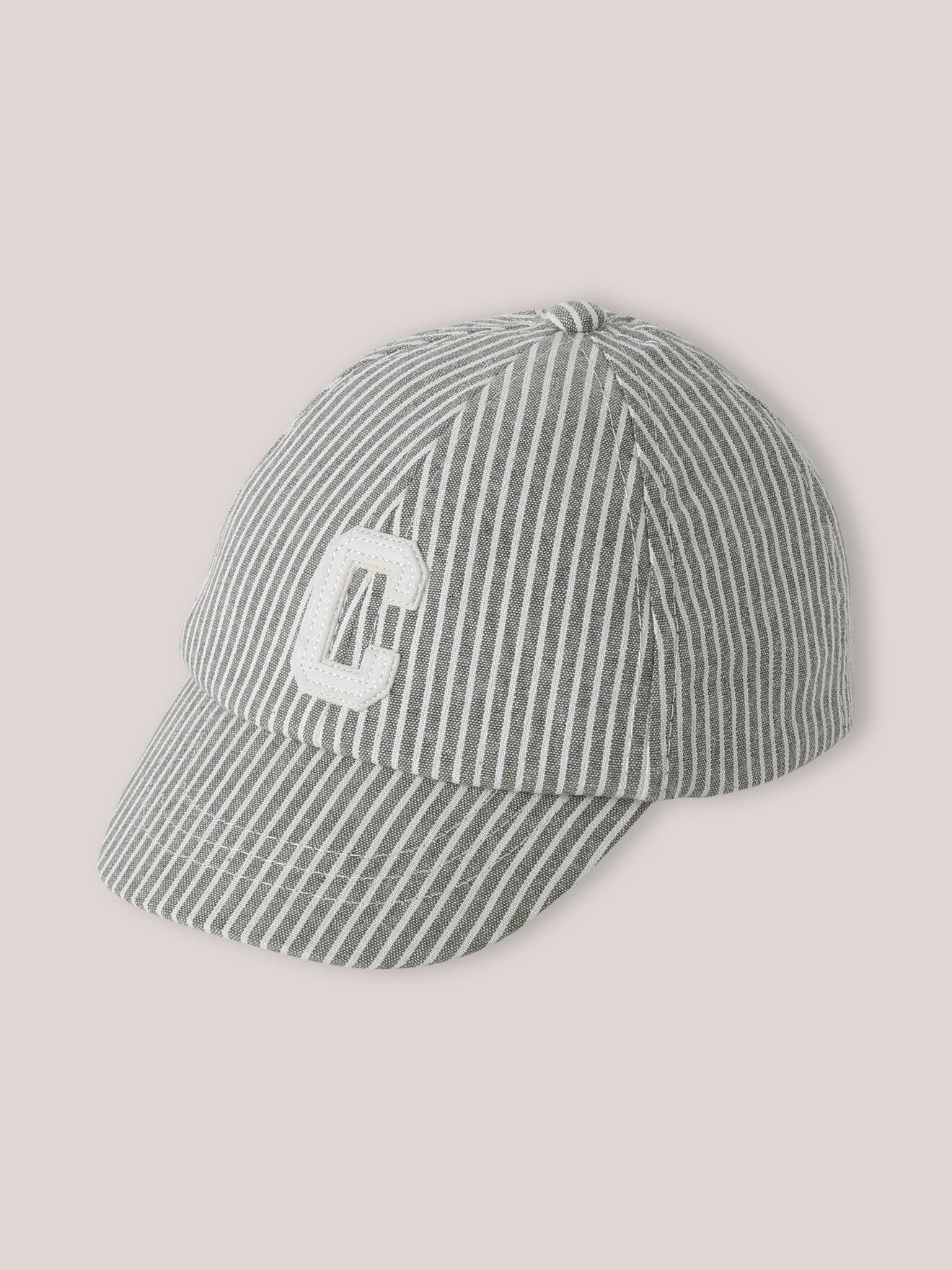 Casquette Rayée Bébé Raye Vert