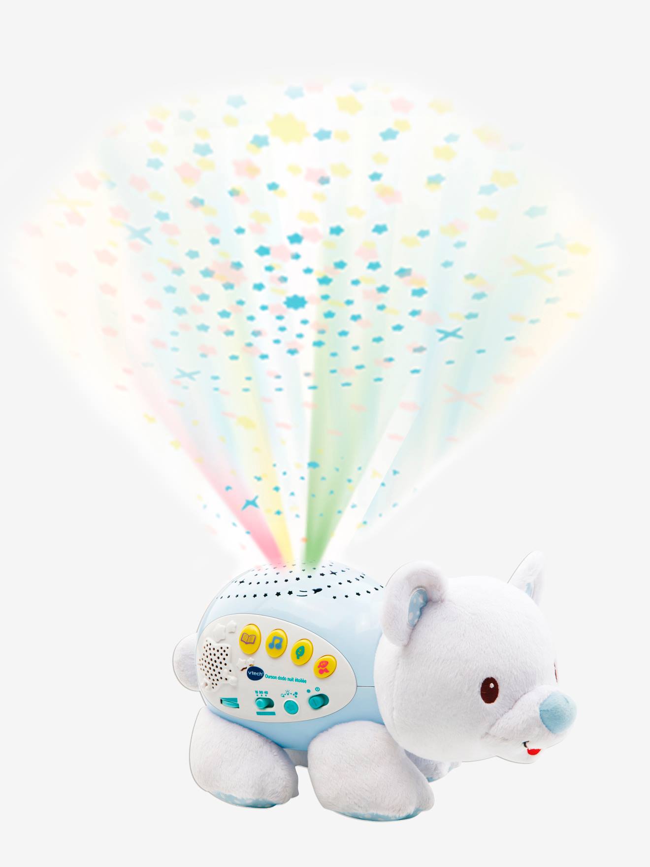 Ourson dodo nuit étoilée blanc (VTech) - Image 1