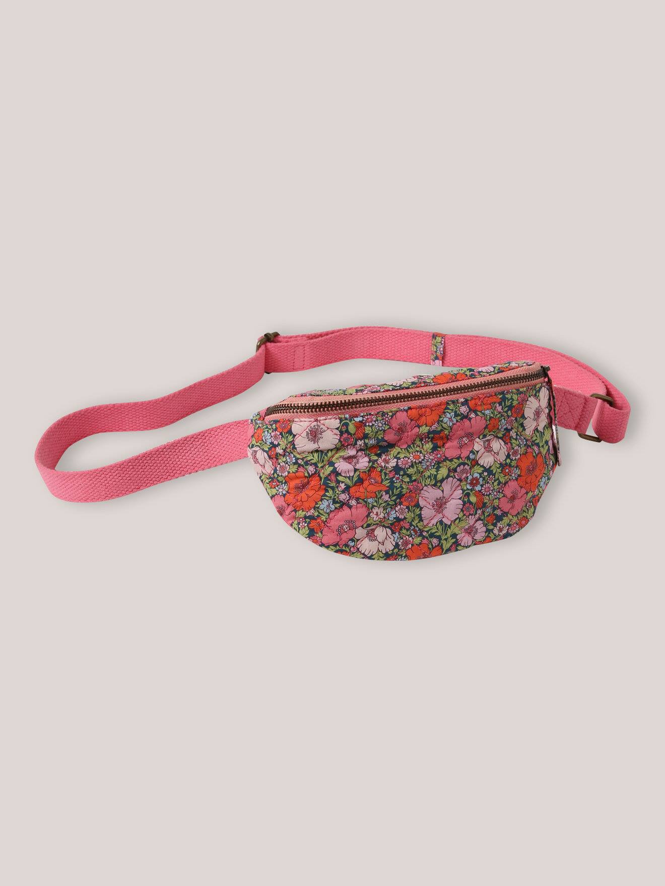 Sac Banane En Tissu Liberty Fille Liberty Meadow Song Corail