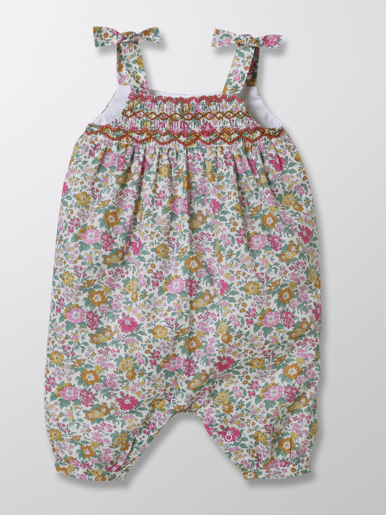 Salopette En Tissu Liberty Clare Rich Liberty Clare Rich Ecru