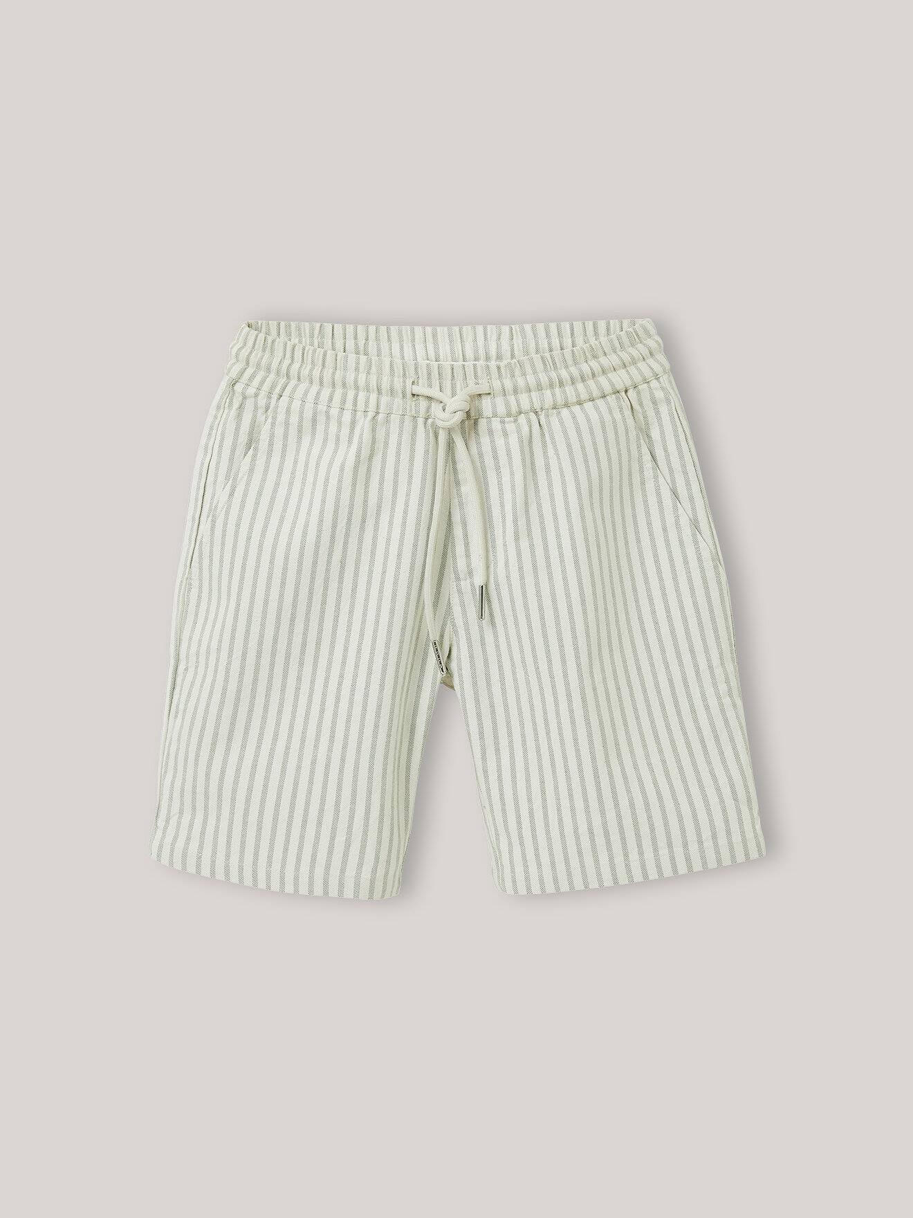Bermuda En Oxford Raye Vert