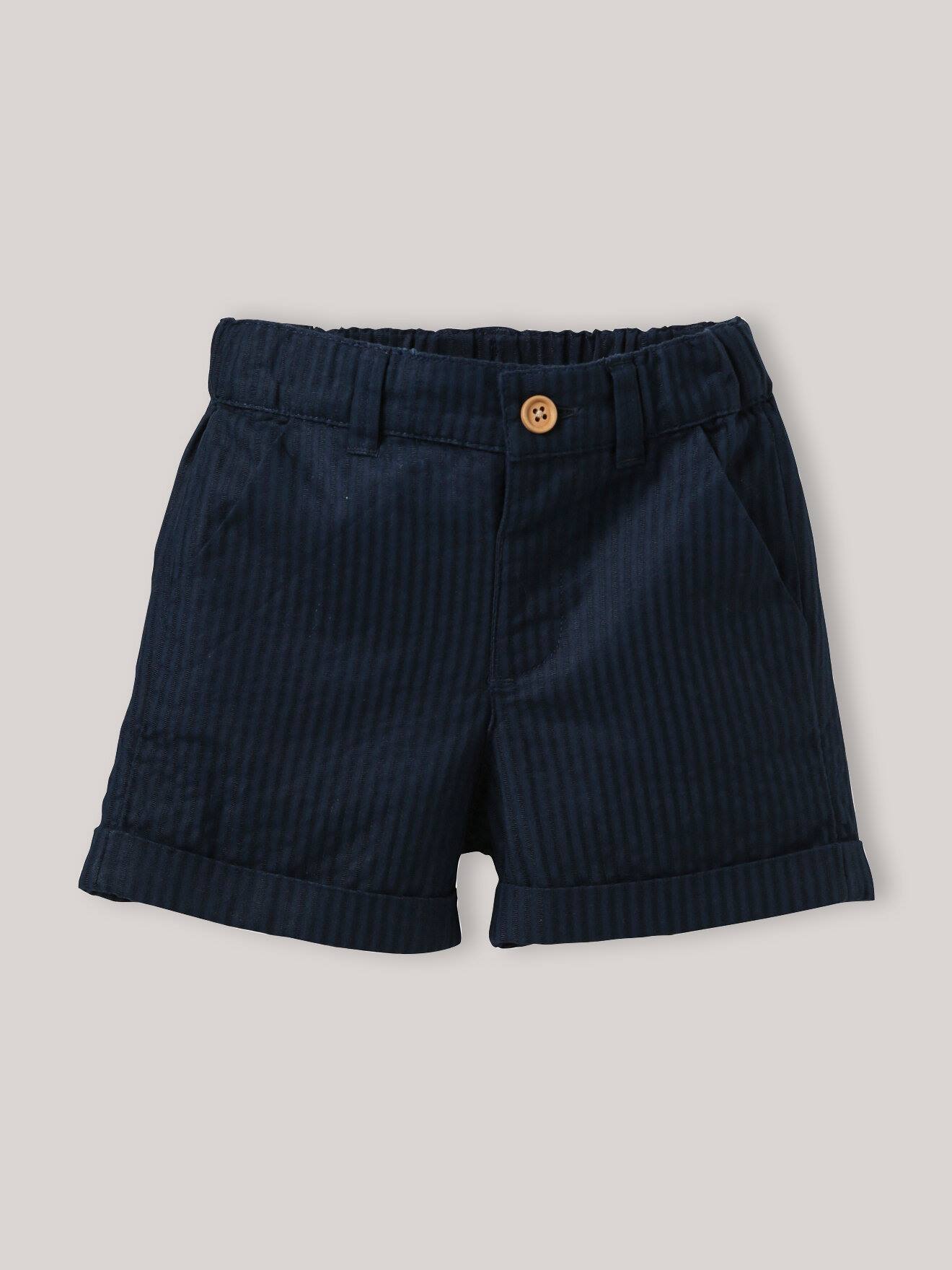 Short Piqué Plat Ardoise