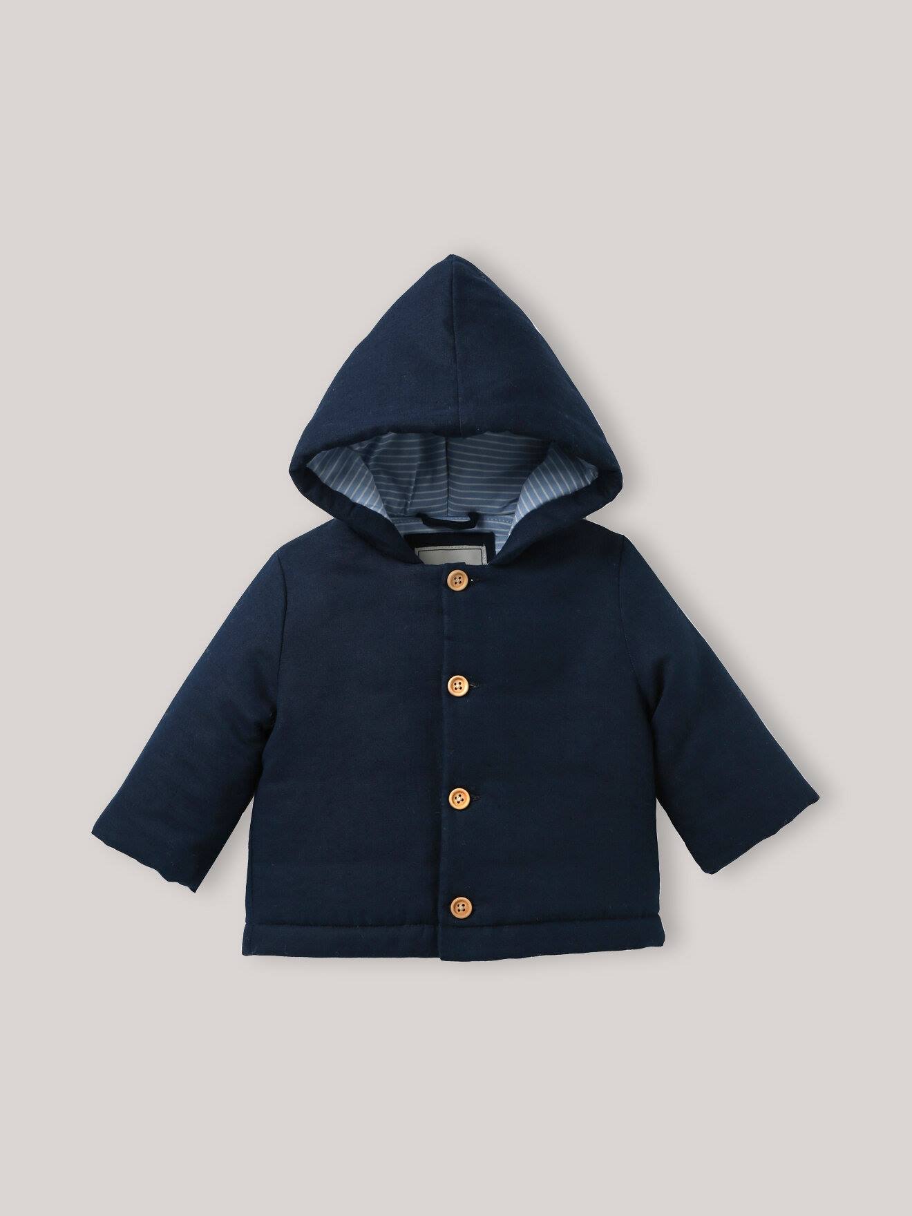 Veste-burnous Marine