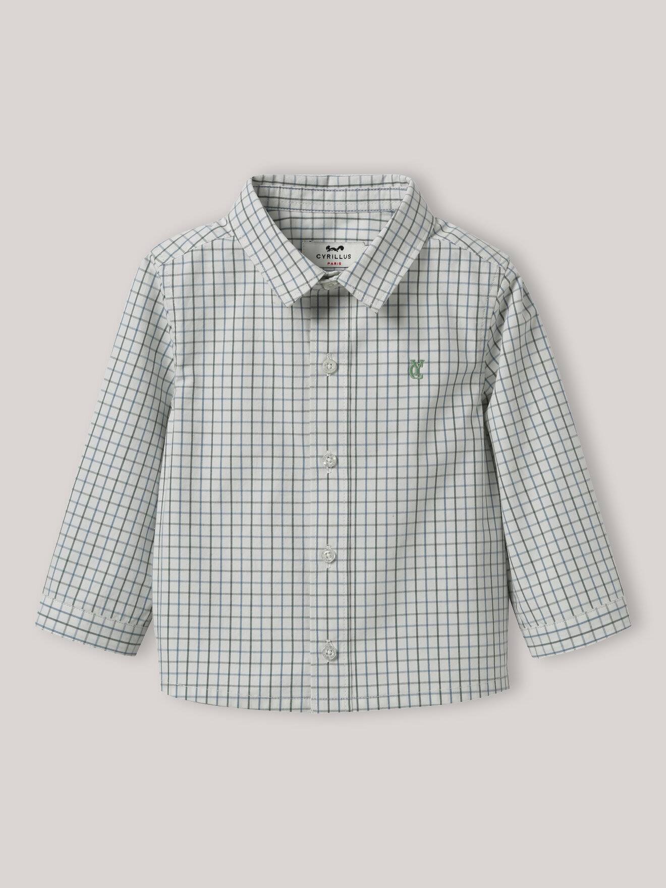 Chemise À Carreaux Tattersall Tattersall Céladon