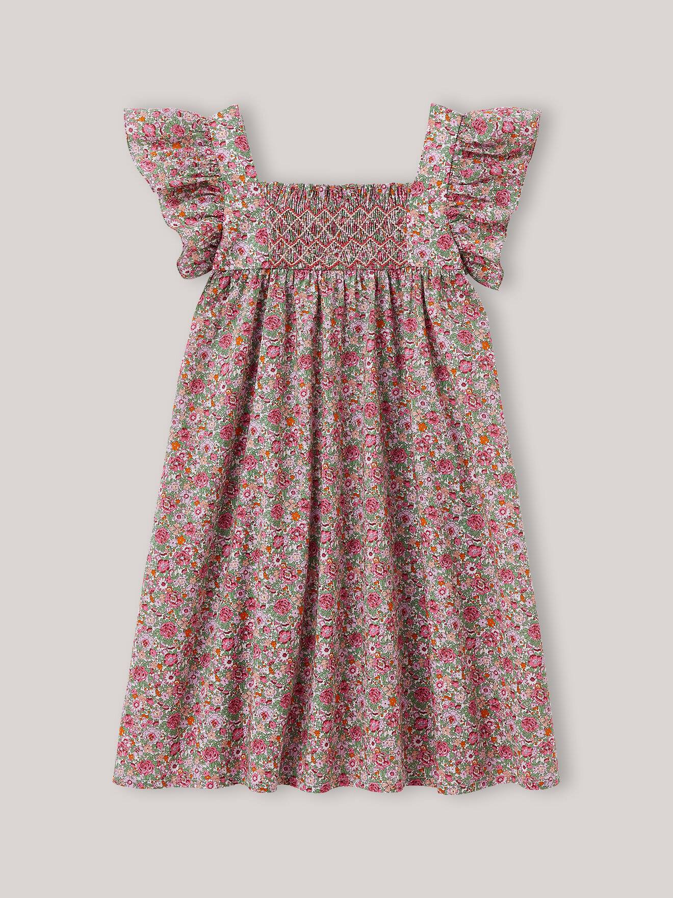 Robe Lucie Tissu Liberty - Cortège Parfums Liberty Amélie