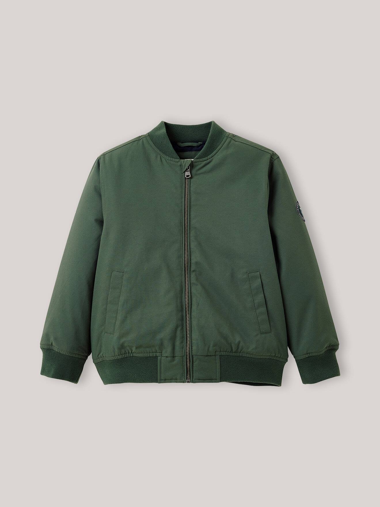 Blouson Bomber Céladon Grisé