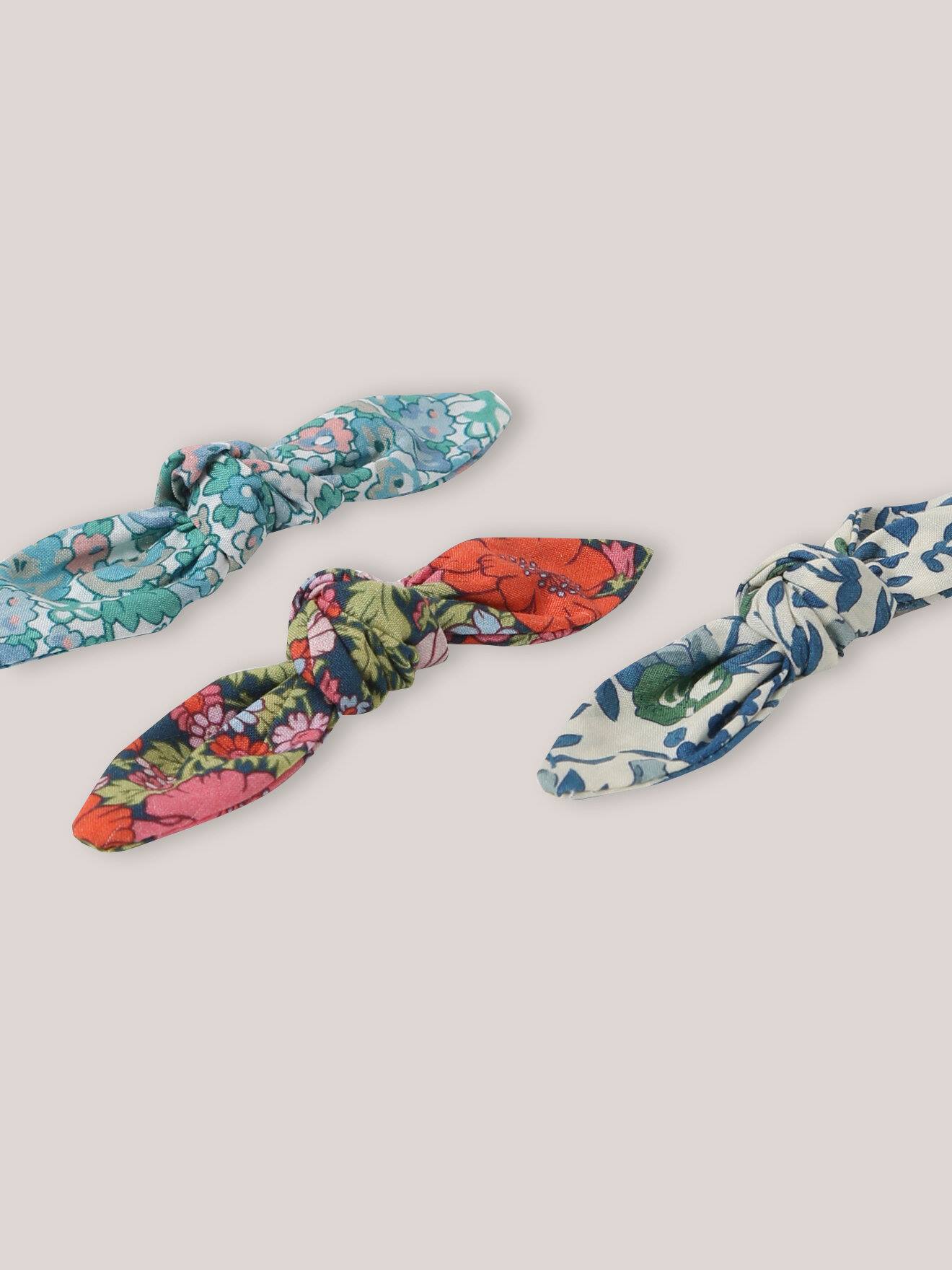Lot De 3 Pinces En Tissu Liberty Liberty Mamie