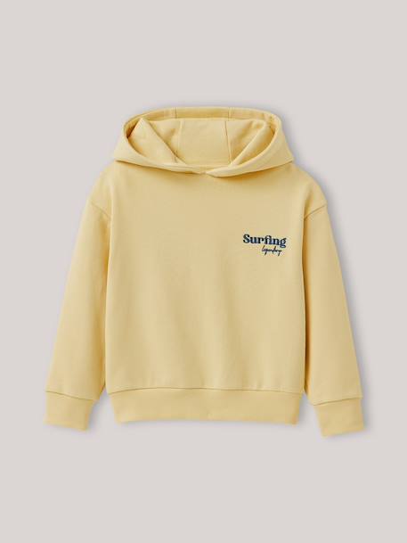 Garçon-Pull, gilet, sweat-Sweat à capuche en coton biologique