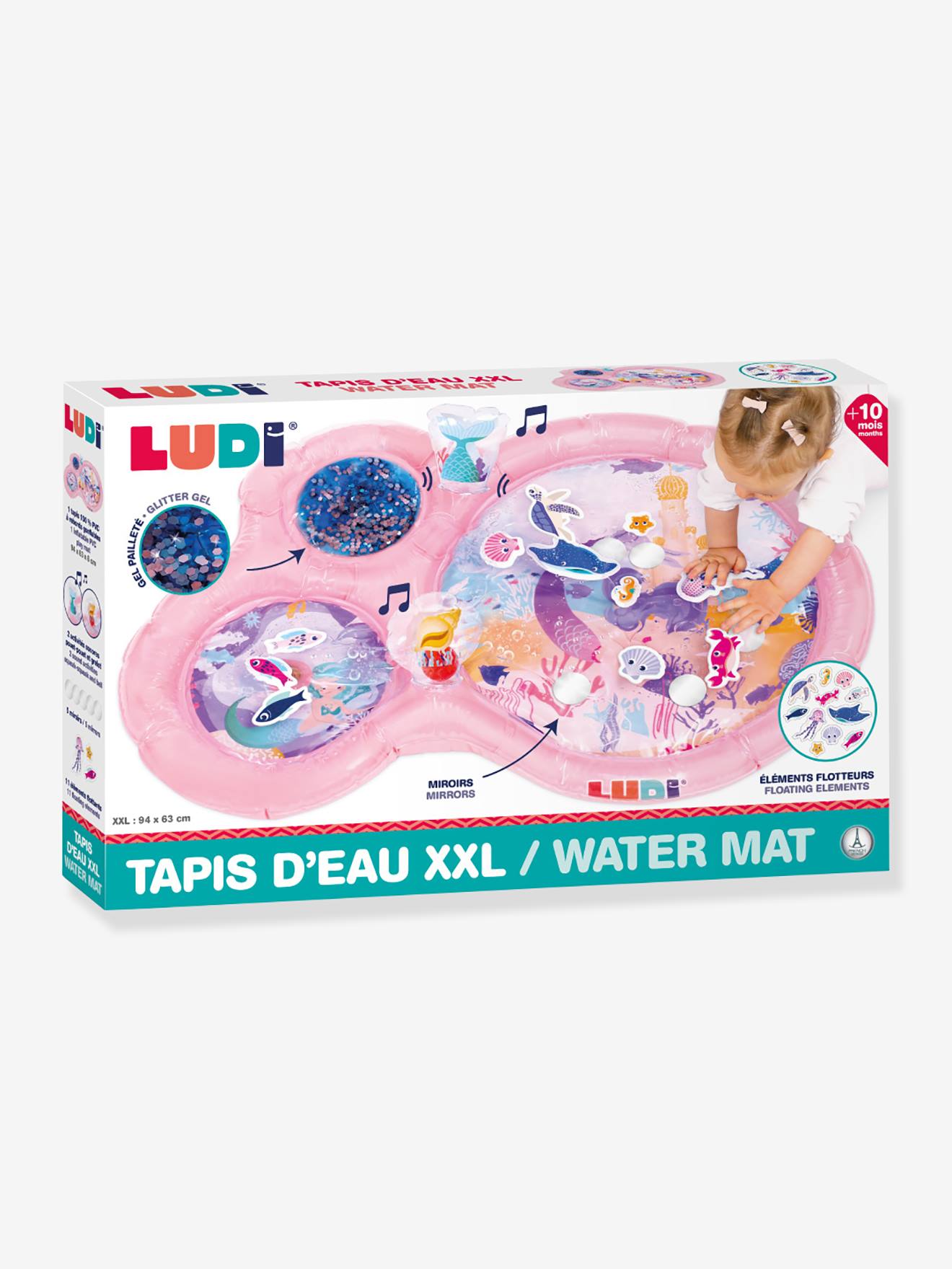 Tapis d'eau marin rose (Ludi) - Image 1