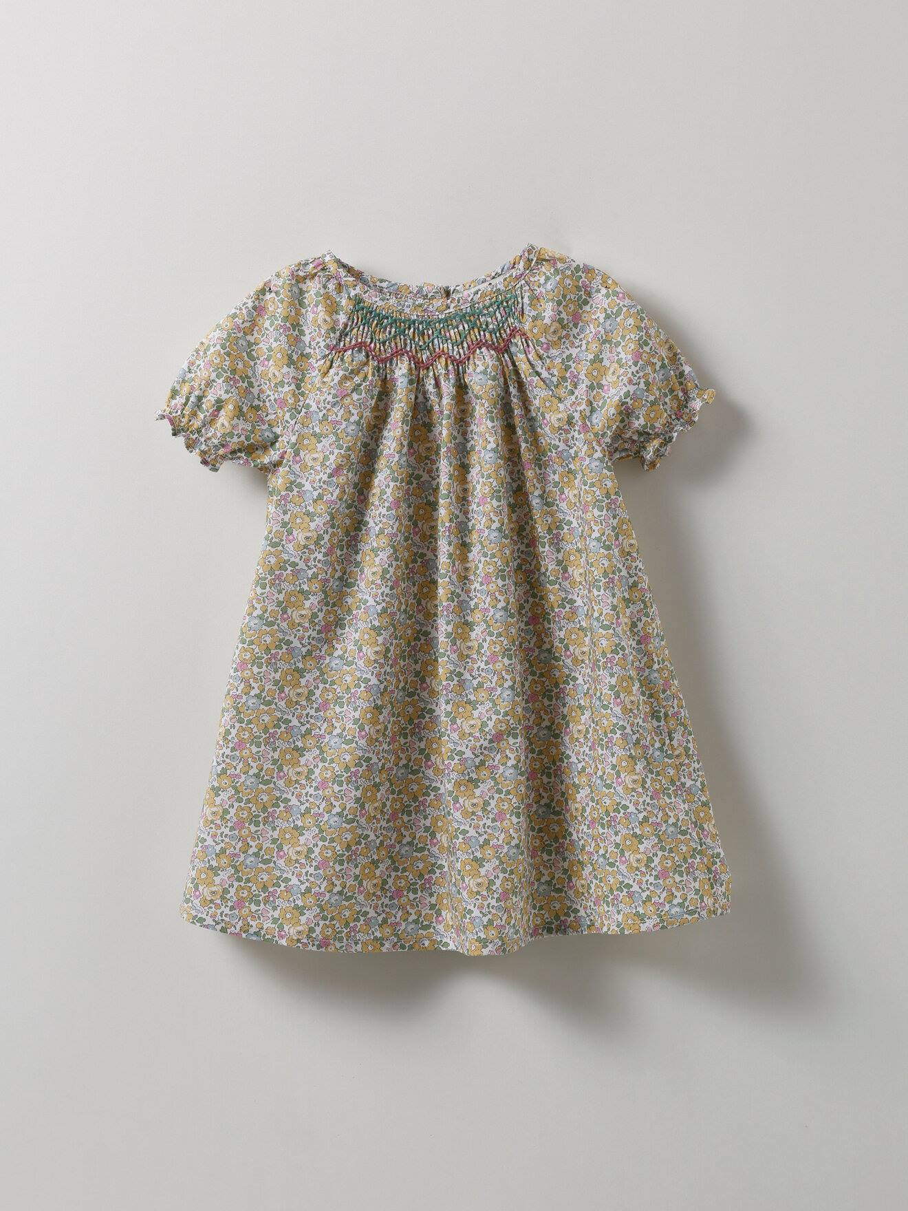 Robe En Tissu Liberty Liberty Betsy Ann Jaune