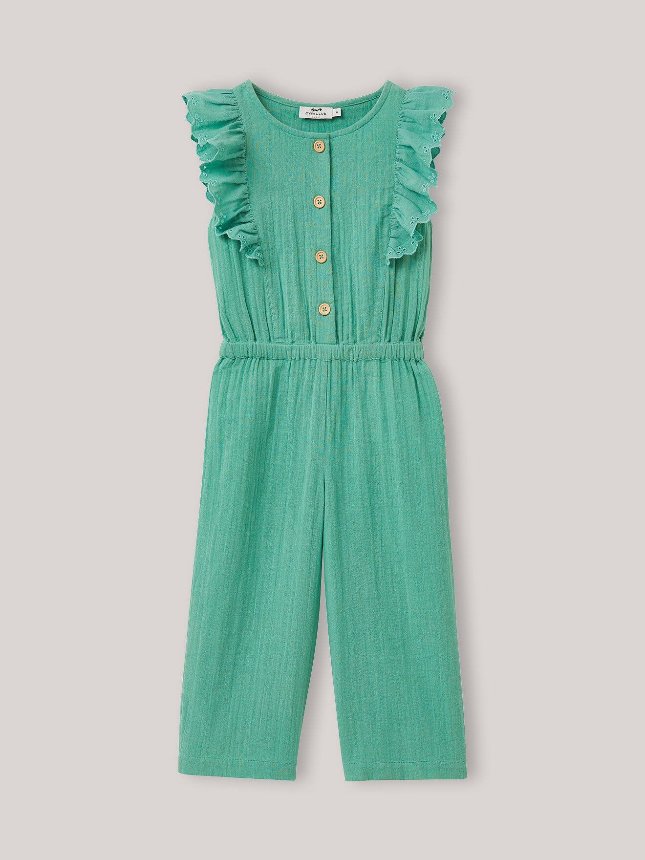 Combinaison Gaze De Coton Biologique Chlorophyle