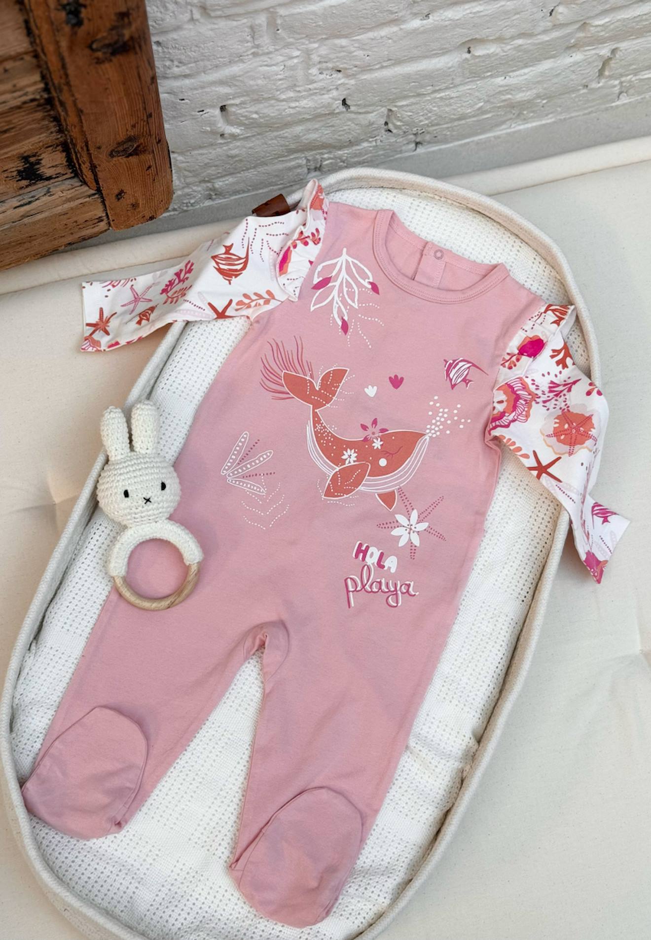Pyjama Bébé Bahamas Rose