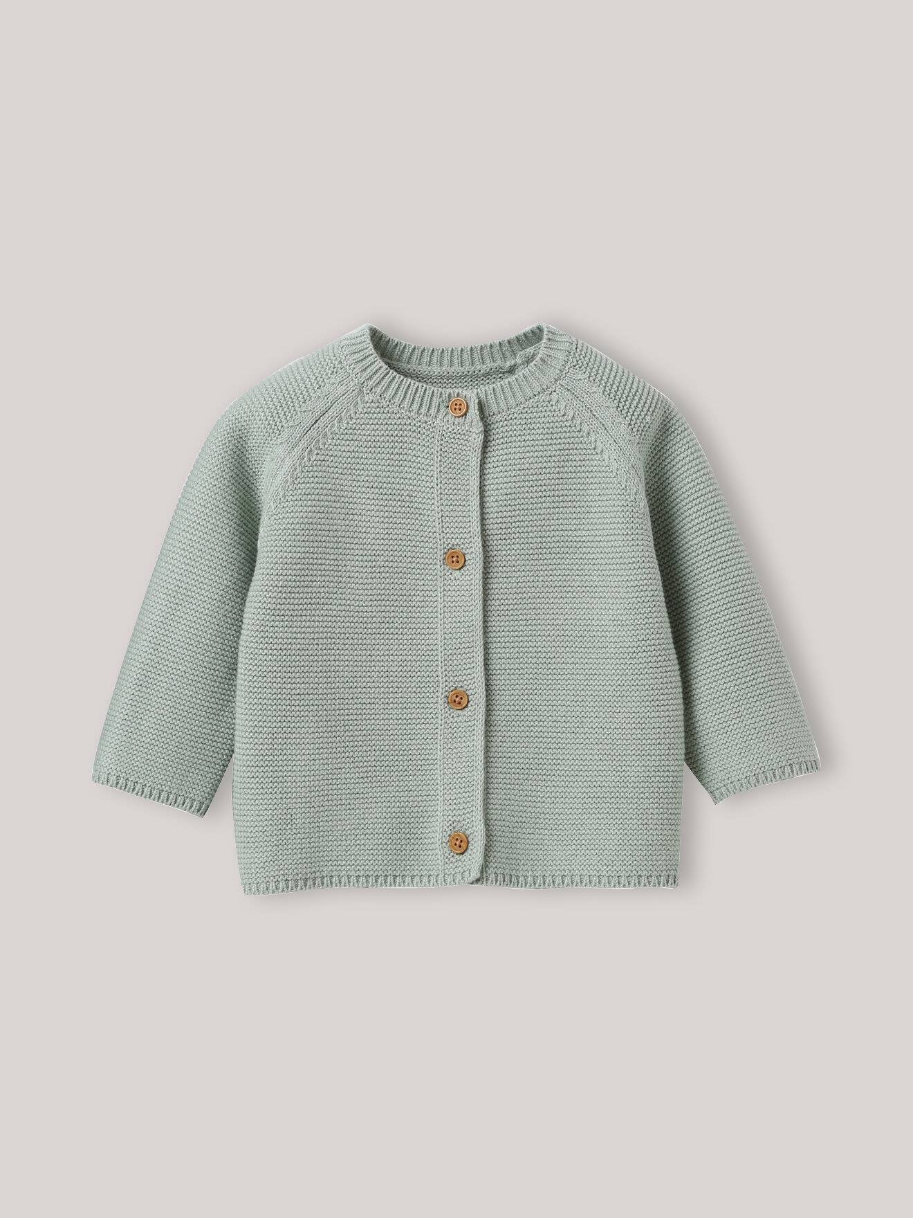 Cardigan En Coton Biologique Amande