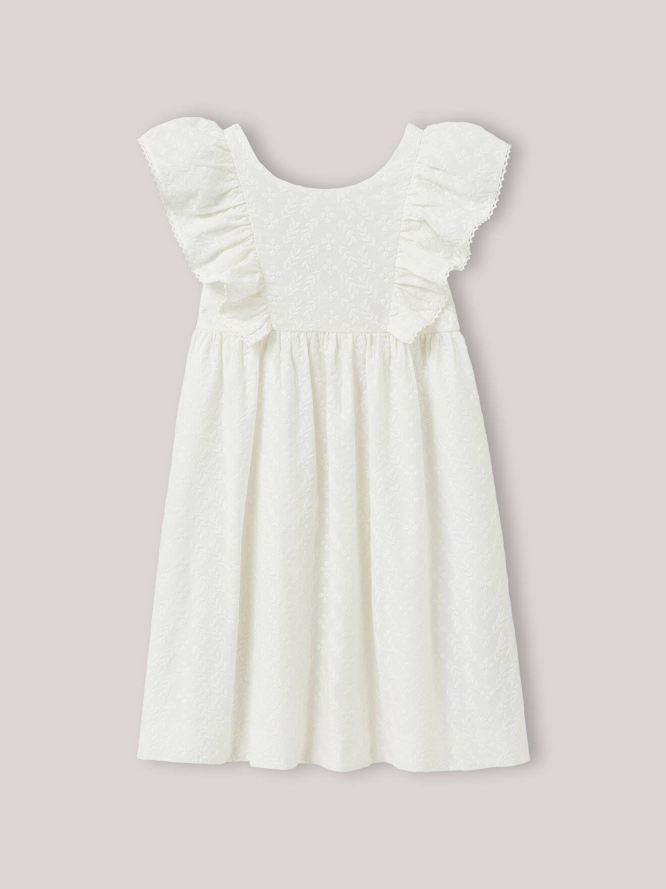 Robe Simone - Cortège Plume Ecru