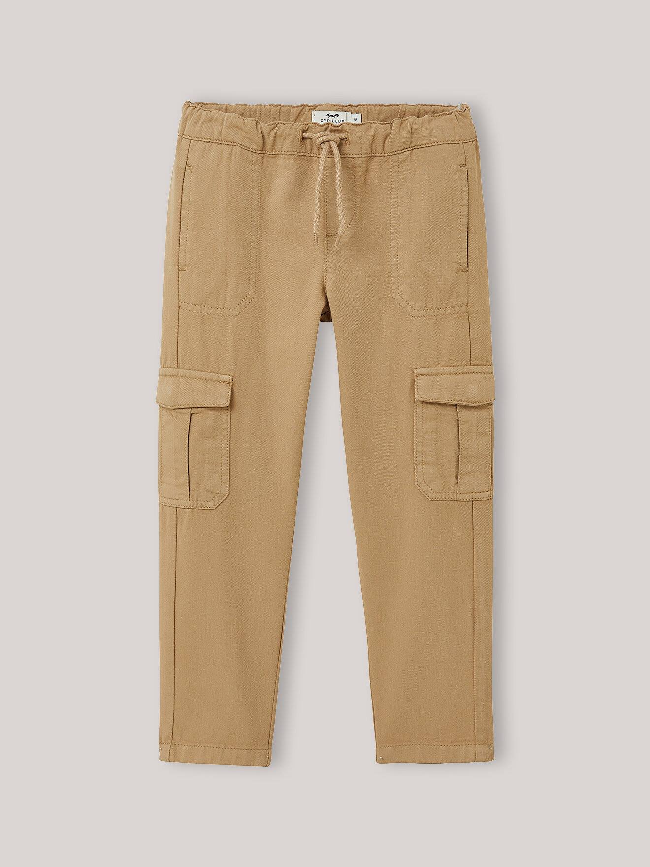 Pantalon Cargo Beige