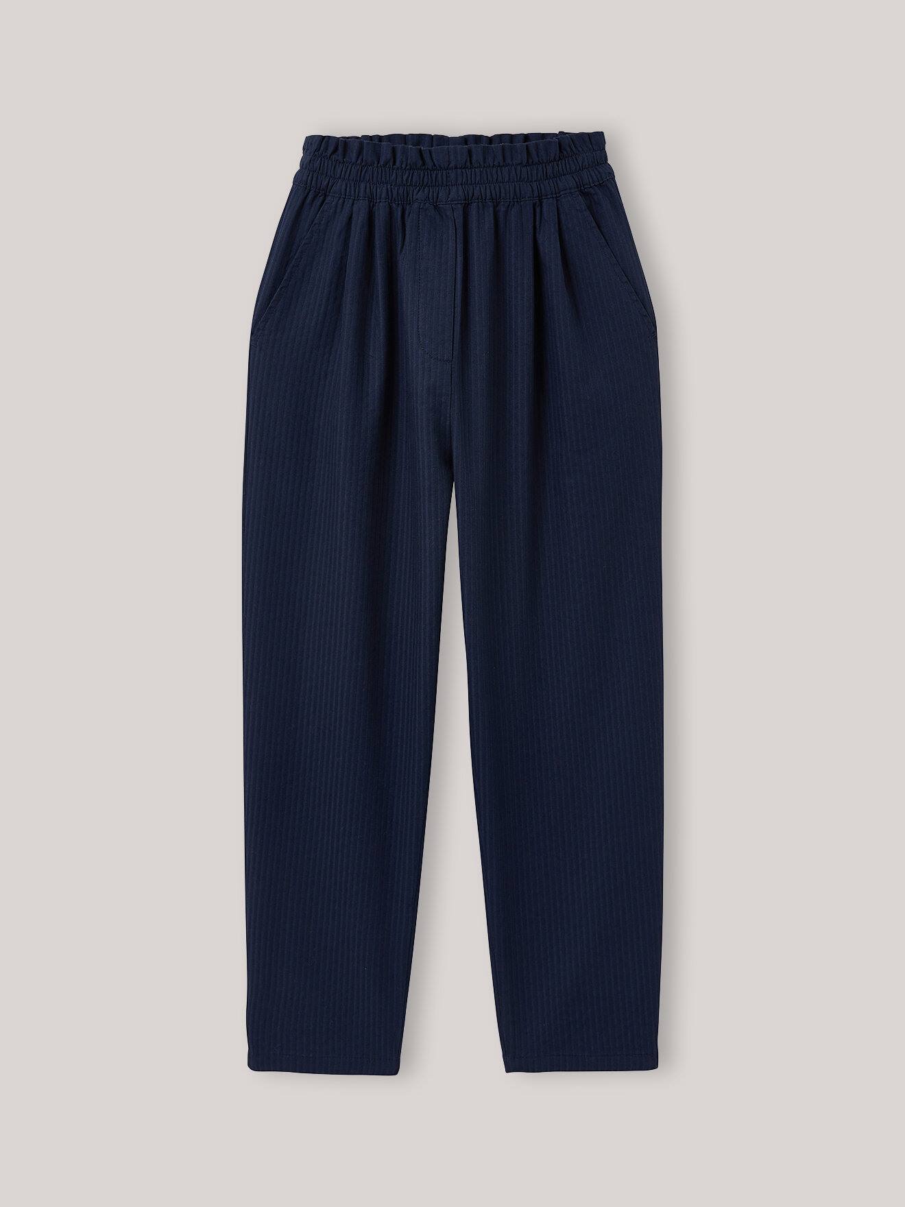 Pantalon Large Ardoise