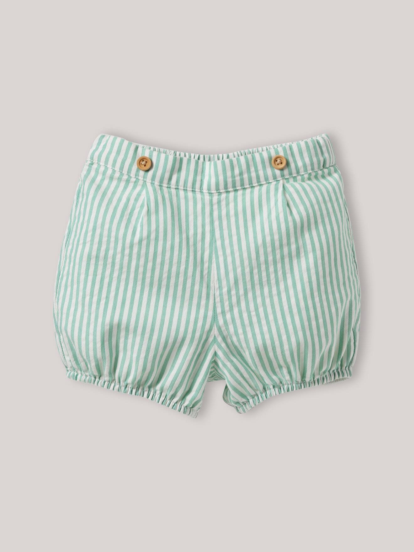 Short Rayé Raye Vert