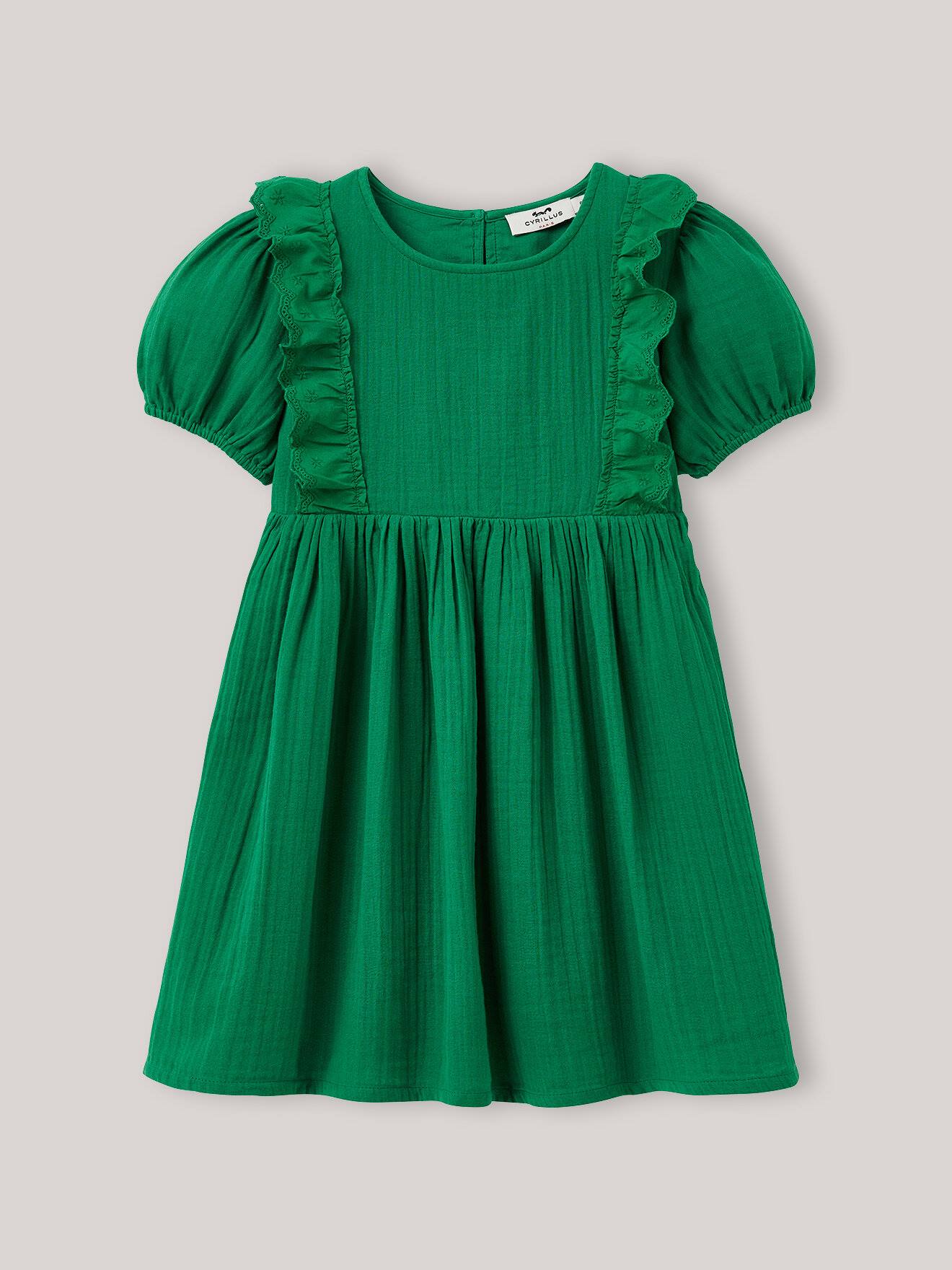 Robe En Gaze De Coton Biologique Prairie