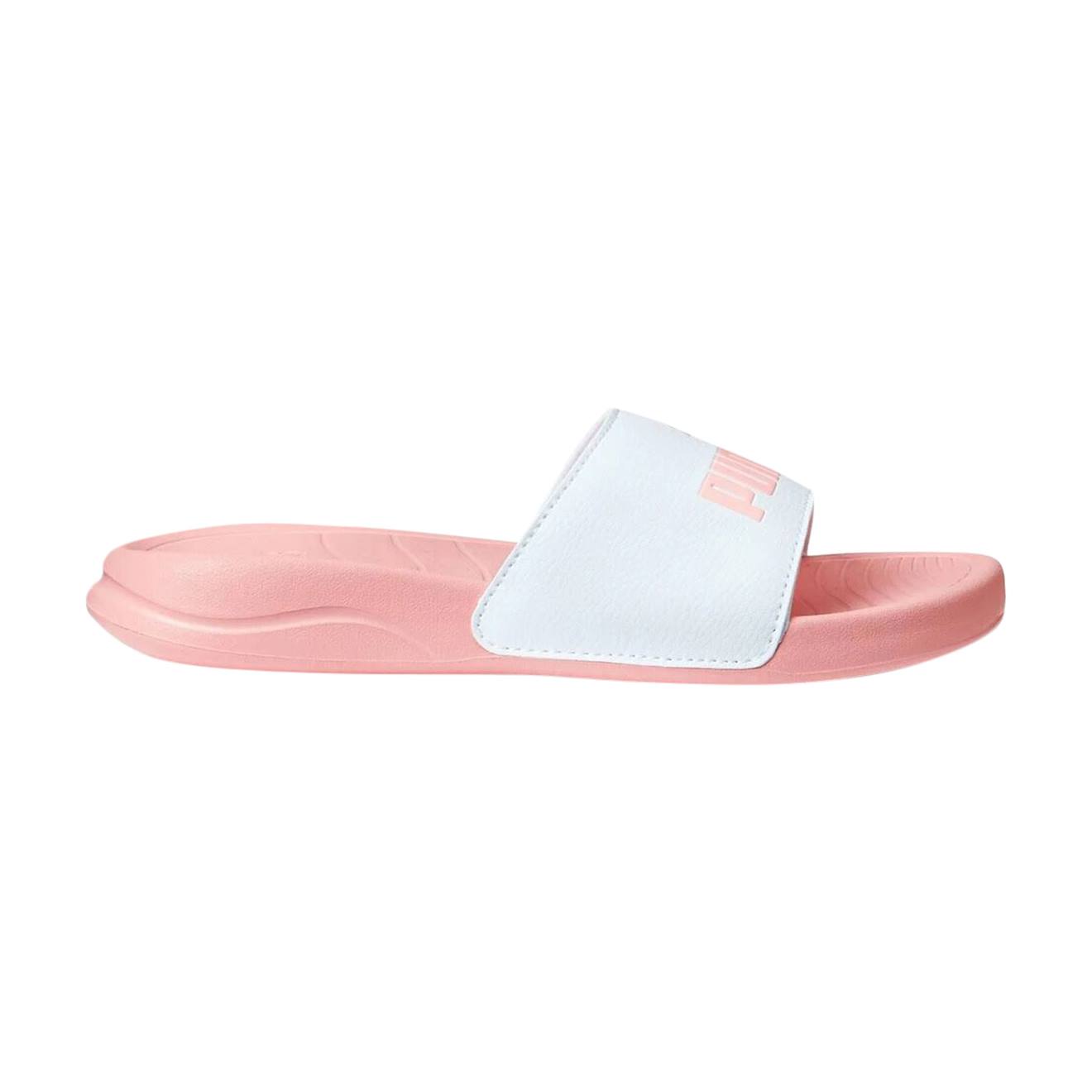 Sandales À Enfiler Rose Blanc