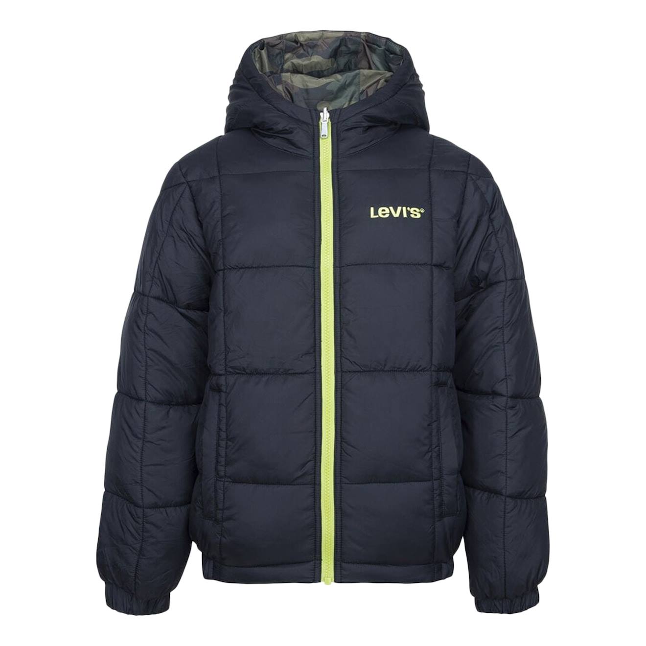 Doudoune Lvb Mdwt Puffer Noir/jaune