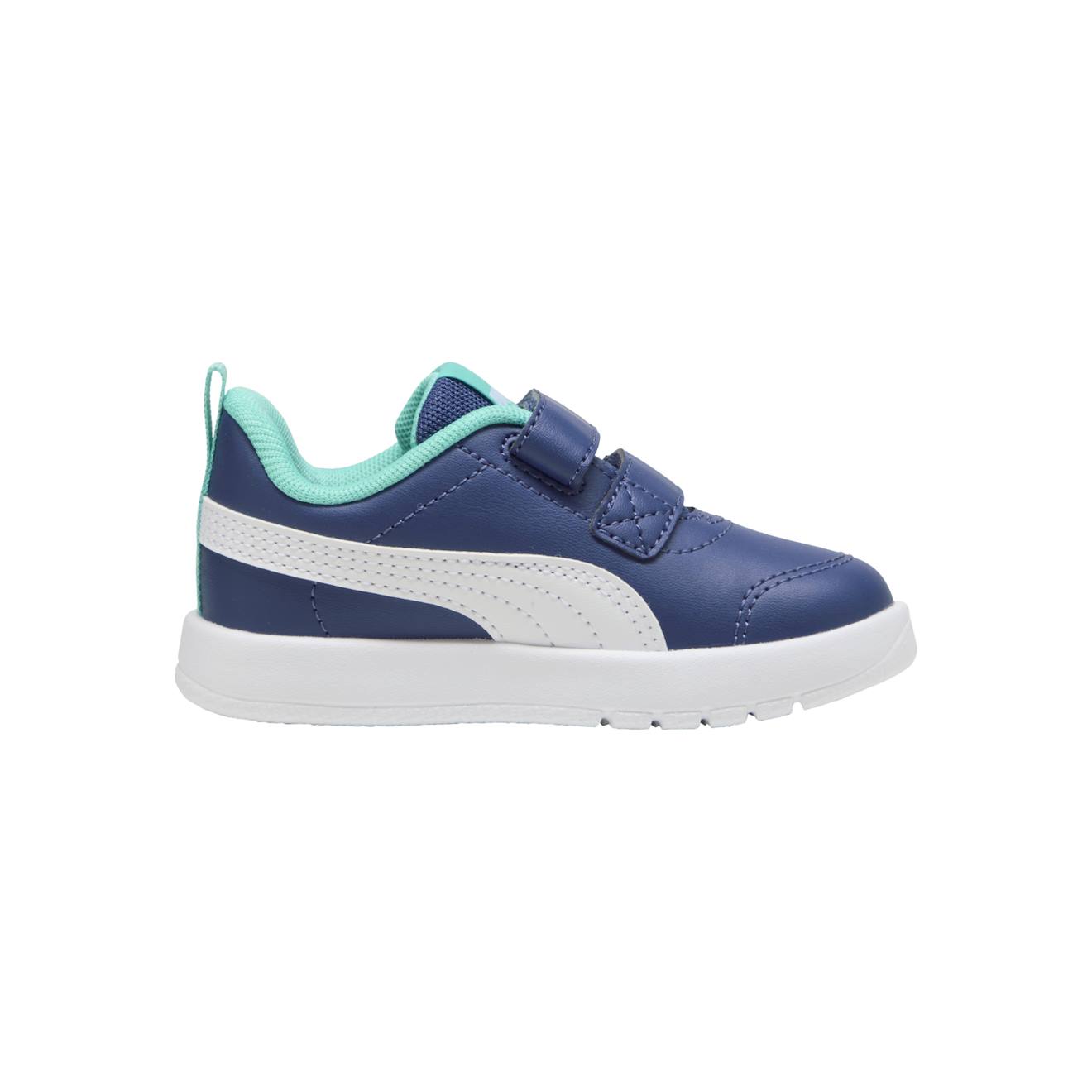 Baskets Basses À Scratch Bleu Crystal Blanc Aquatic