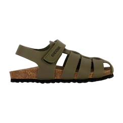 Chaussures-Chaussures fille 23-38-Sandales en cuir  à scratch