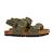 Sandales en cuir  à scratch Militaire+Navy 3 - vertbaudet enfant 