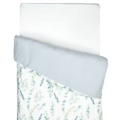 Linge de maison et décoration-Housse de couette réversible eucalyptus