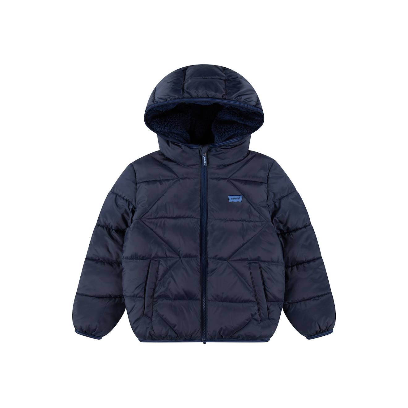 Doudoune Sherpa Lined Puffer Jkt Bleu