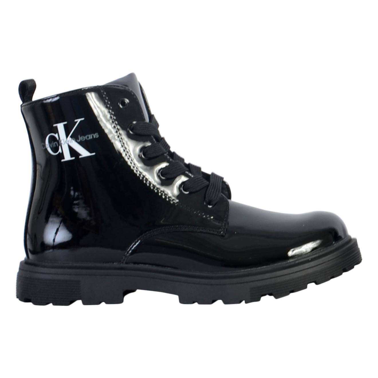 Bottines À Lacets Noir