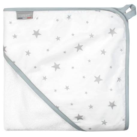 Ma première cape de bain en coton et bambou stella  - vertbaudet enfant