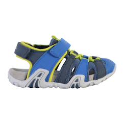 Chaussures-Chaussures garçon 23-38-Sandales-Sandales en cuir  à scratch