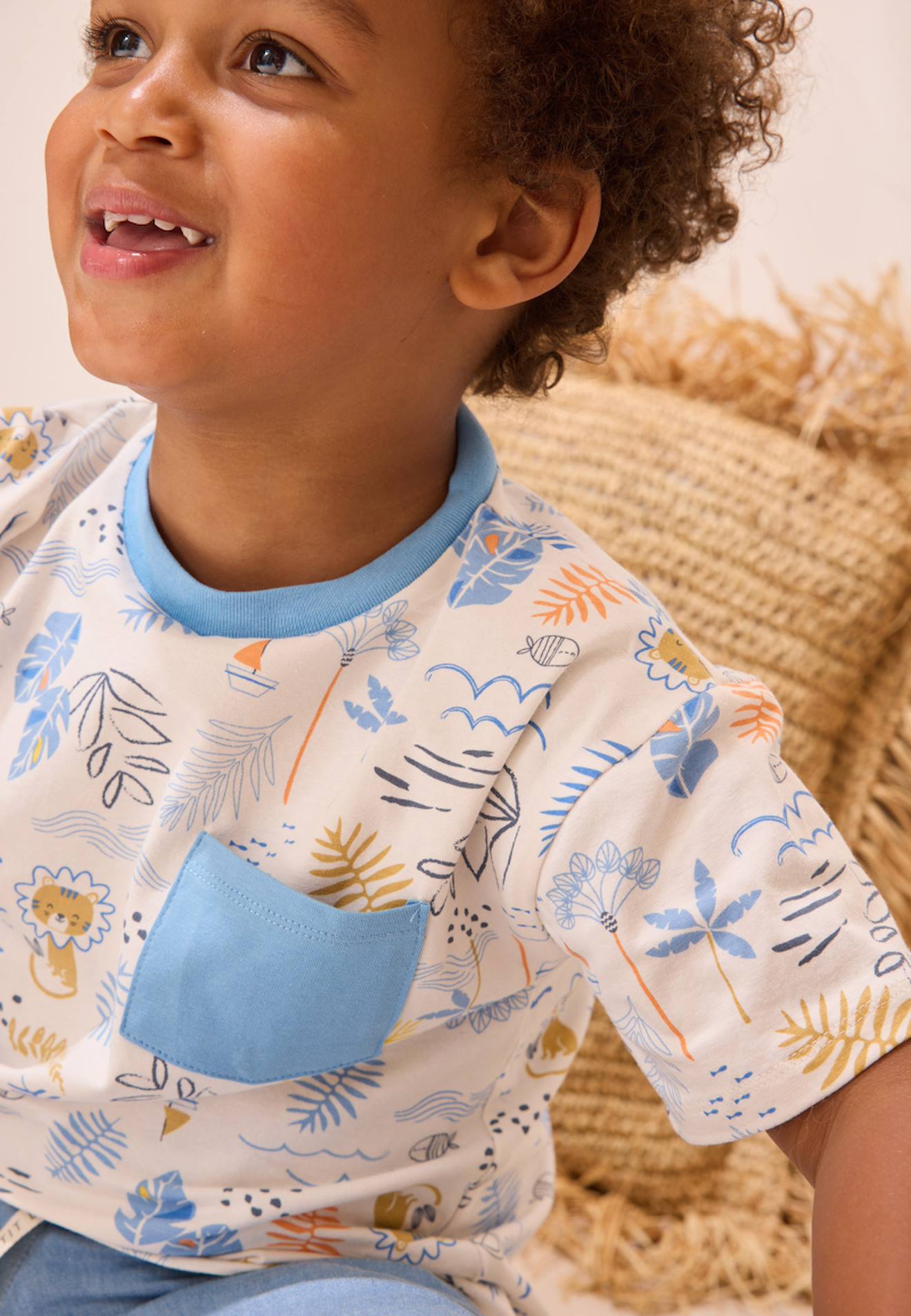 T-shirt Enfant Biscarosse Bleu