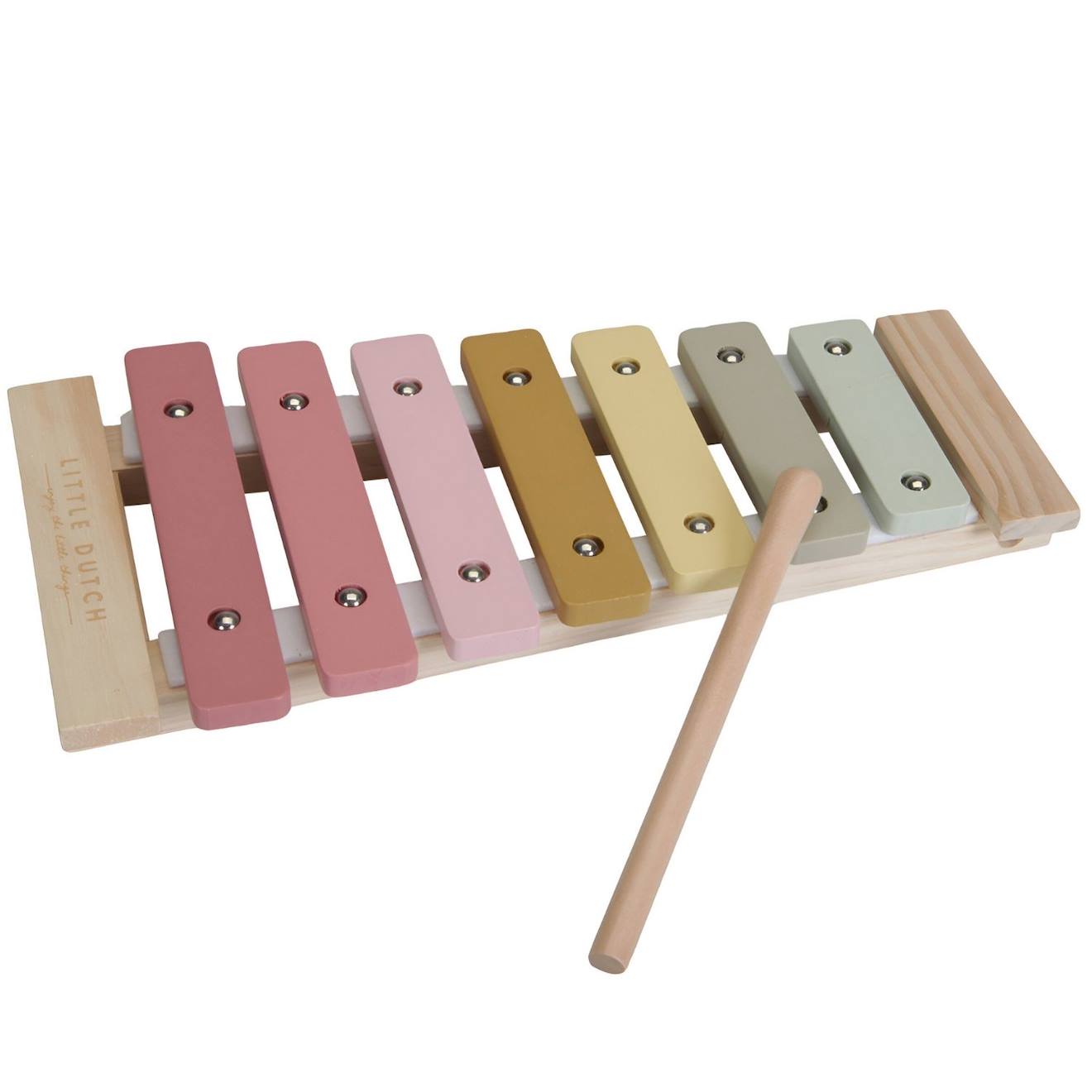 Xylophone Rose, Vert, Beige