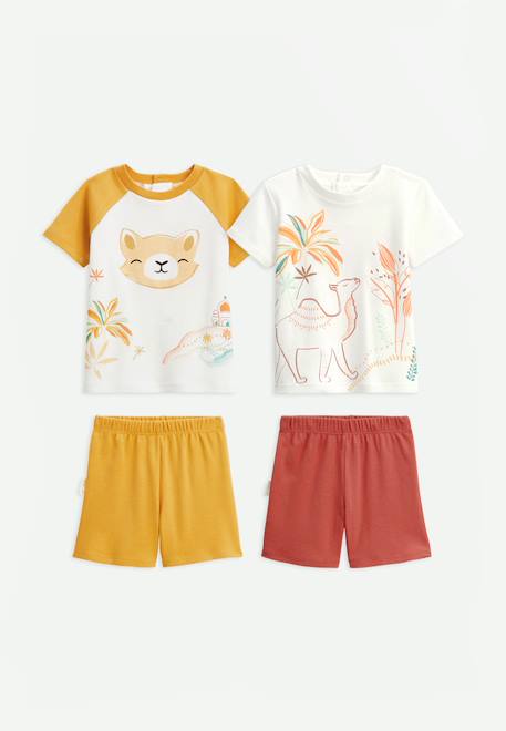 Lot de 2 pyjamas enfant liwa  - vertbaudet enfant