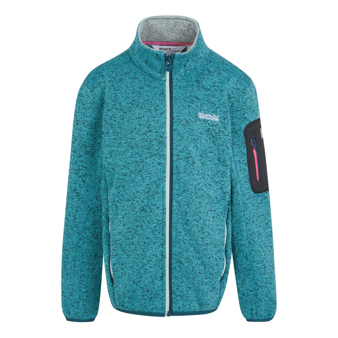 Veste Polaire Polyester Newhill Bleu Tahoe / Turquoise Délavé