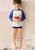 Maillot de bain bébé 2 pièces t-shirt de protection uv & boxer costa Bleu 2 - vertbaudet enfant 
