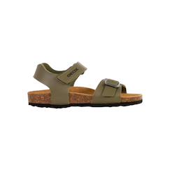 Chaussures-Sandales en cuir  à scratch